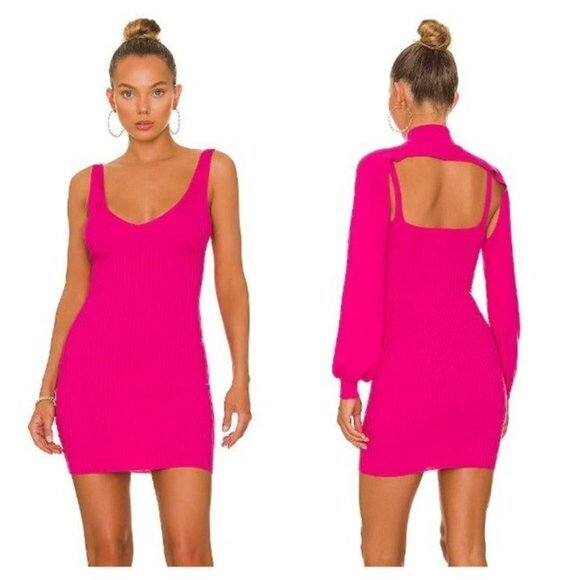 Superdown Catey Two Piece Dress - Fuchsia